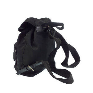 Prada Rucksack Tessuto Backpack Two Black Pocket Daybag